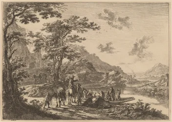 Widok Tybru w Kampanii