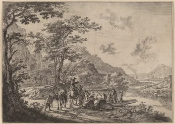 Widok Tybru w Kampanii