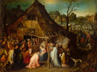 Adoracja Trzech Króli”, ok. 1600.