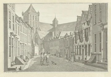 Ruiny domu Lucasa van Stevenincka w Middelburgu, 1787