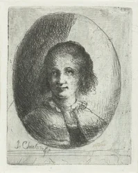 Portret van Christina Chalon