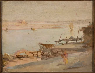 Benares, Ganges. Z podróży do Indii