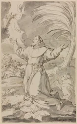 Franciszek otrzymuje stygmaty