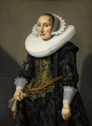 Portret Adriany van der Aam