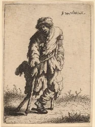 Żebrak z drewnianą nogą, 1632.