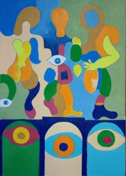 Adieu, 2009 (olej na płótnie)
