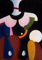 Wokół północy, 2007 (olej na płótnie)