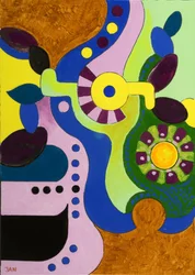 Wiosenne szaleństwo, 2009 (olej na płótnie)