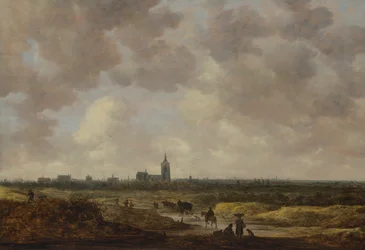 Widok Hagi od północnego zachodu, 1647.