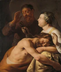 Samson i Delilah. 1630-35