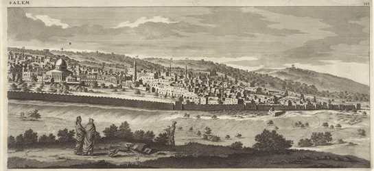 Widok Jerozolimy (prawa płyta)