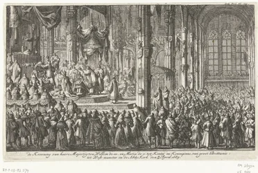 Koronacja Wilhelma III, 1689