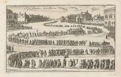 Pogrzeb królowej Marii II Stuart, 1695 Stan Lyk Mary Stuart (tytuł na obiekcie)