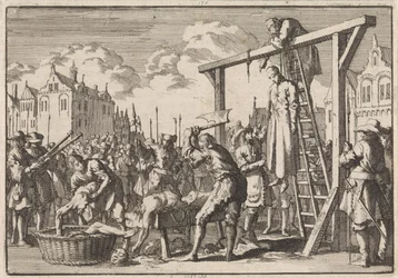 W Londynie jezuita William Ireland zostaje powieszony, a John Grove zakwaterowany za zamierzone królobójstwo, 1679