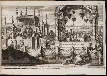 Wielkie Błogosławieństwo Wód w Moskwie, 1677