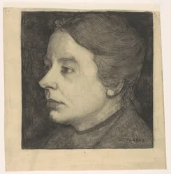 Portret Anny Mankes-Zernike