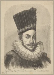Zygmunt III Waza (1566-1632), król Polski i wielki książę litewski w latach 1587-1632