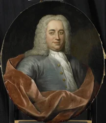 Portret Waltera Senserffa, dyrektora Izby Rotterdamskiej Holenderskiej Kompanii Wschodnioindyjskiej, wybranego 1731
