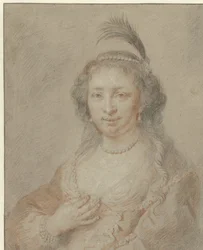 Portret Sary van Baerle, żony Philipsa van Dorp