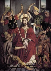 Ecce Homo. 1. poł. XVI w. (olej na drewnie)