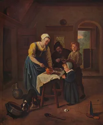 „Łaska przed mięsem”, c1665, c1915