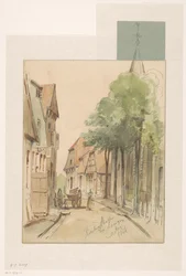 Widok Kirchenstrasze w Lingen