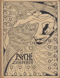 Projekt okładki Psyche autorstwa Louisa Couperusa, 1898.