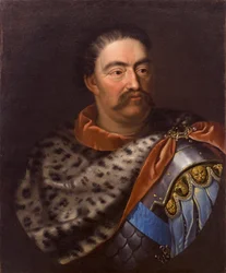 Portret Jana III Sobieskiego 1629-1696, króla polskiego i wielkiego księcia litewskiego