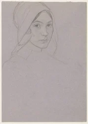 Portret dziewczynki w czepku (Karen?)