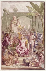 Frontyspis „Hortus Cliffortianus” Carla Linneusza (1707-78)