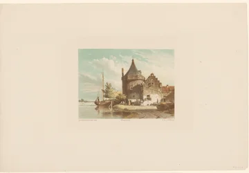 Widok na Waltoren w Culemborg