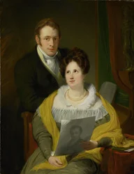 Portret kobiety i mężczyzny