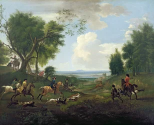 Scena polowania