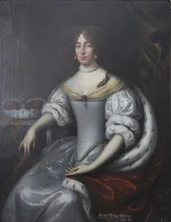 Portret Doroty Brandenburskiej, z domu von Schleswig-Holstein-Sonderburg-Glücksburg (1636-1689)