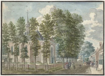 Widok kościoła Bloemendaal