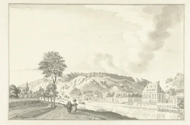 Zamek Daff, wzdłuż Mozy, nad Namur