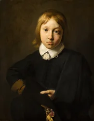 Portret sześcioletniego chłopca