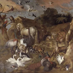 Arka Noego, ok. 1710 (olej na płótnie)