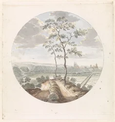 Widok na miasto Kleve