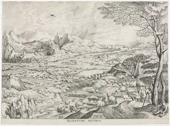 Wielkie Pejzaże: Rustykalny Solicitus, c. 1555-1558.