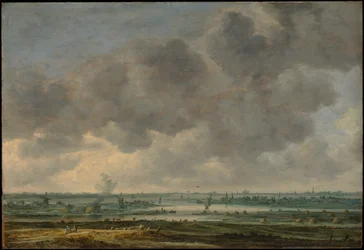 Widok na Haarlem i Haarlemmer Meer