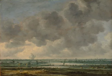 Widok Haarlemu i Haarlemmer Meer, 1646.