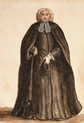 Mistrz Kaplicy Dożów z Stroje weneckie Giovanniego di Grevembrocha (1731-1807), akwarela