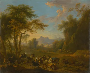 Najazd, ok. 1717 r.