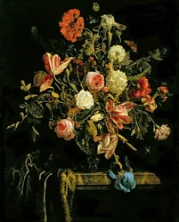 Martwa natura z kwiatami, 1706