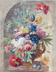 Martwa natura kwiatowa, ok. 1734