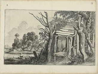 Zniszczona chata, płyta 4 z Landscapes