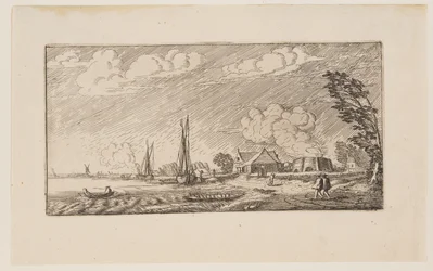 Lime-Kiln w burzową pogodę, od Six Landscapes