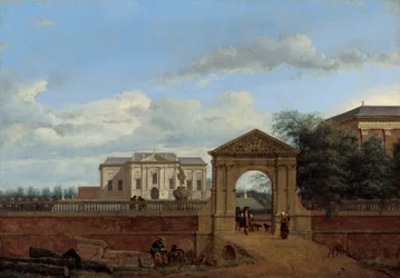 Fantazja architektoniczna, ok. 1670 (olej na panelu dębowym)
