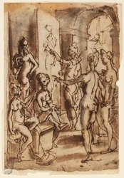 Zeuxis maluje Helenę